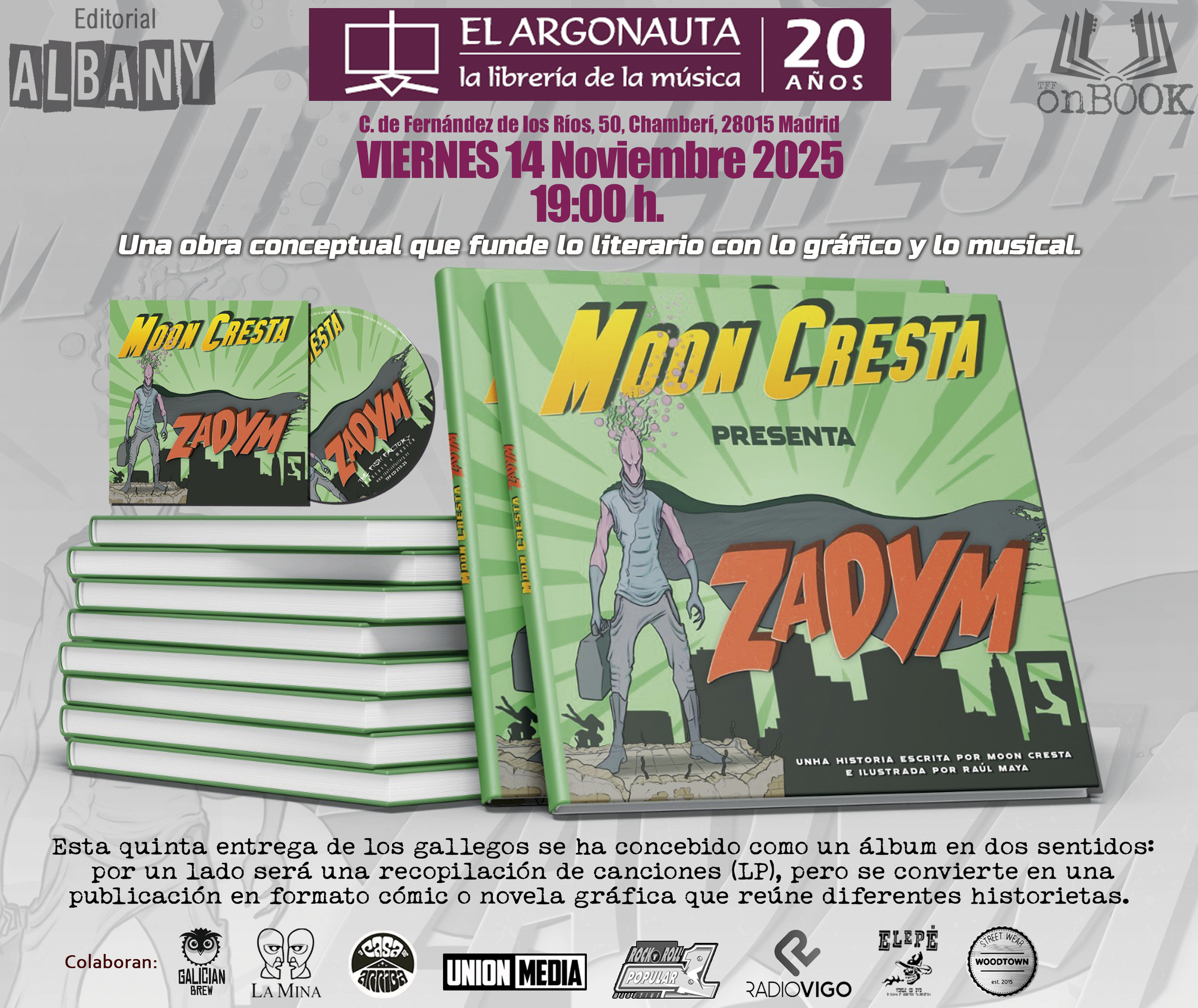 Presentación de Zadym, de Moon Cresta